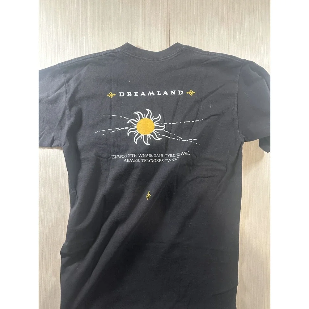 All Sport Robert Plant Dreamland Tour T-Shirt Men's‎ Medium Black Graphic Print - Picture 4 of 4